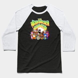 Banana Splits Rainbow Style Baseball T-Shirt